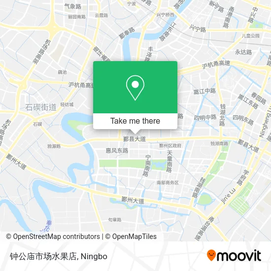 钟公庙市场水果店 map