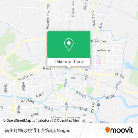 尚美灯饰(余姚通用宾馆南) map