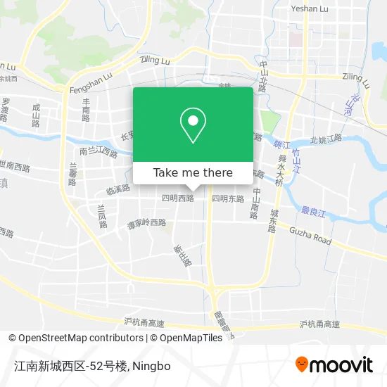 江南新城西区-52号楼 map