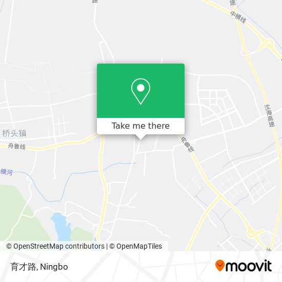 育才路 map