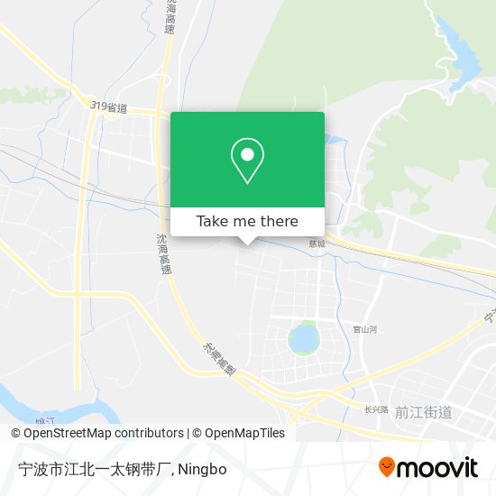 宁波市江北一太钢带厂 map