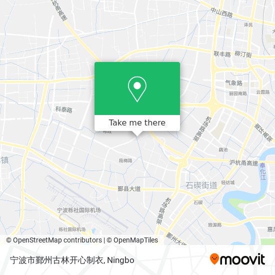 宁波市鄞州古林开心制衣 map