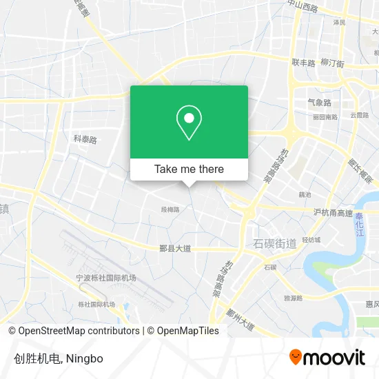 创胜机电 map