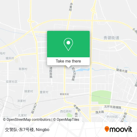 交警队-东7号楼 map