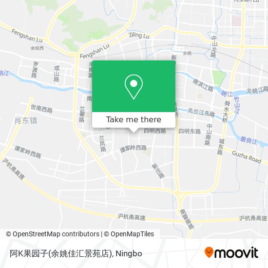 阿K果园子(余姚佳汇景苑店) map