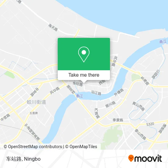 车站路 map