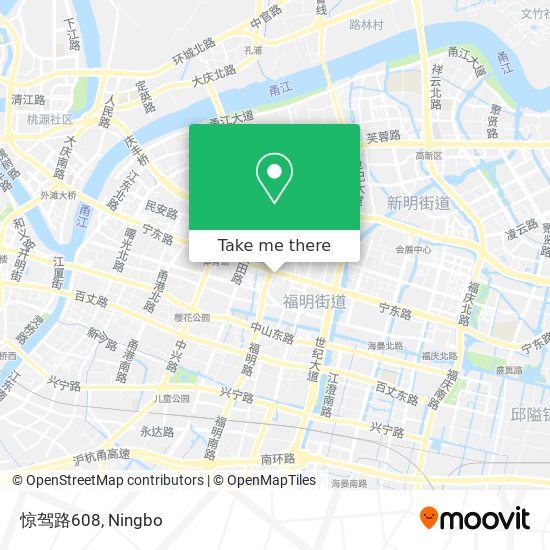 惊驾路608 map