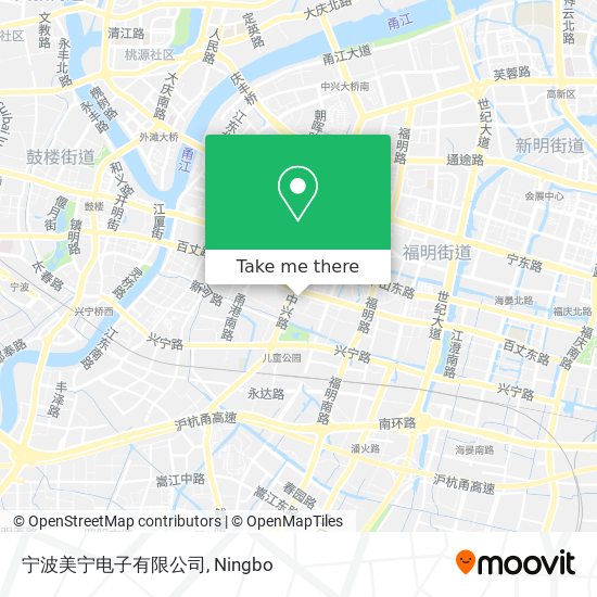 宁波美宁电子有限公司 map