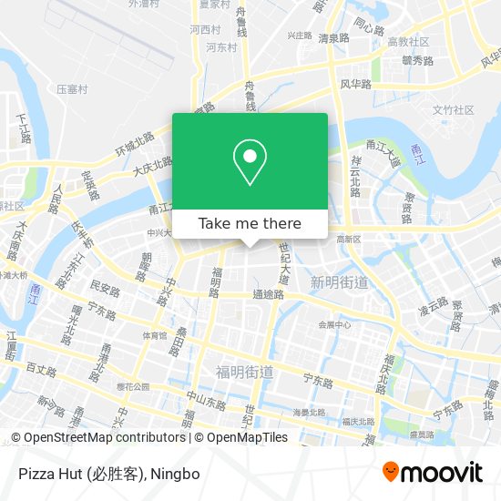 Pizza Hut (必胜客) map