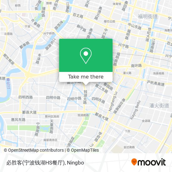 必胜客(宁波钱湖HS餐厅) map