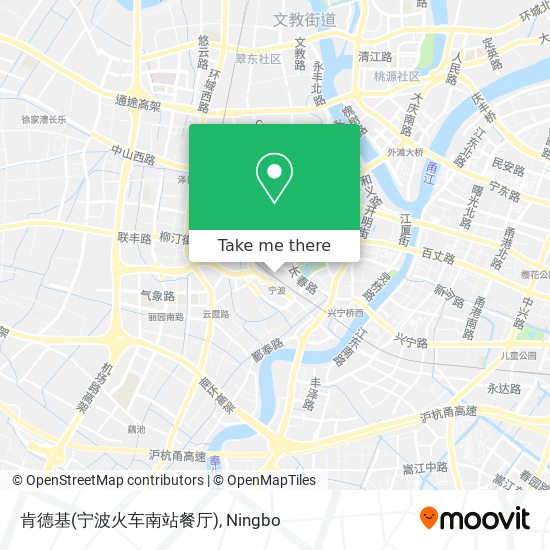 肯德基(宁波火车南站餐厅) map