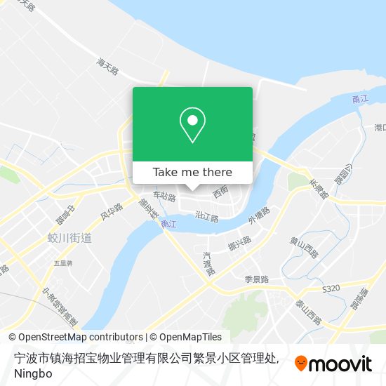 宁波市镇海招宝物业管理有限公司繁景小区管理处 map