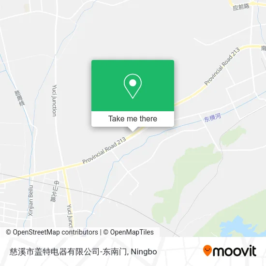 慈溪市盖特电器有限公司-东南门 map