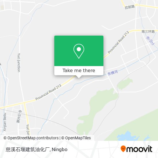 慈溪石堰建筑油化厂 map