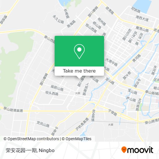 荣安花园-一期 map