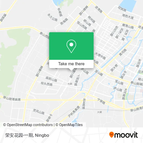 荣安花园-一期 map