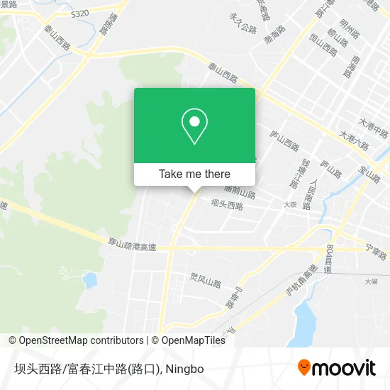 坝头西路/富春江中路(路口) map