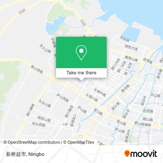新桥超市 map