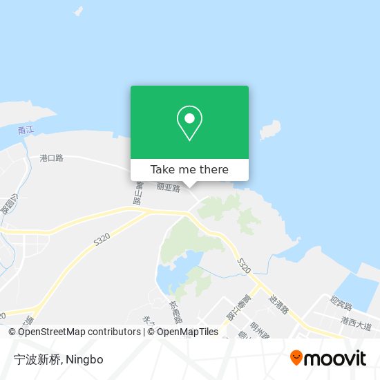 宁波新桥 map