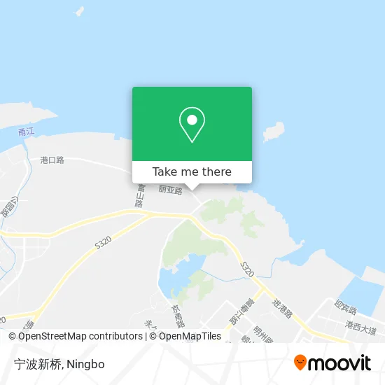 宁波新桥 map