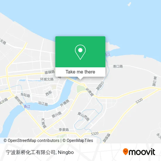 宁波新桥化工有限公司 map