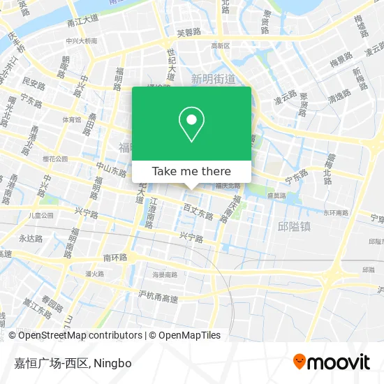 嘉恒广场-西区 map