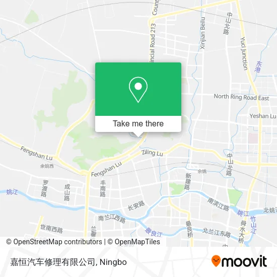 嘉恒汽车修理有限公司 map