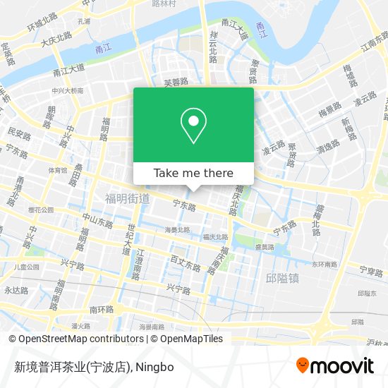 新境普洱茶业(宁波店) map