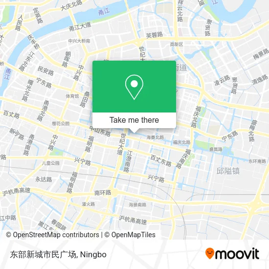 东部新城市民广场 map