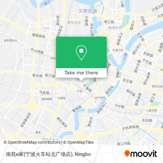 南苑e家(宁波火车站北广场店) map