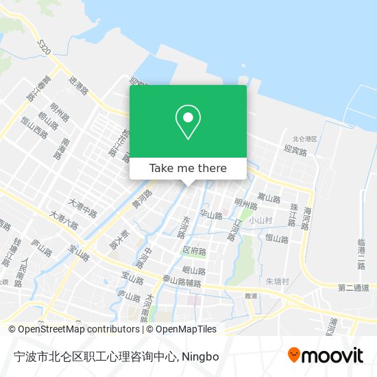 宁波市北仑区职工心理咨询中心 map