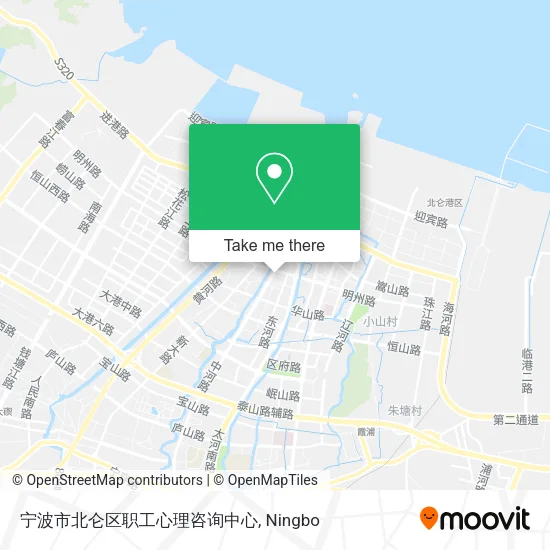 宁波市北仑区职工心理咨询中心 map