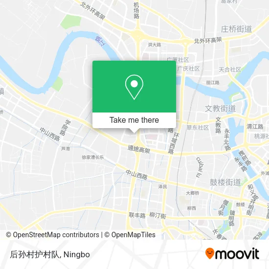后孙村护村队 map