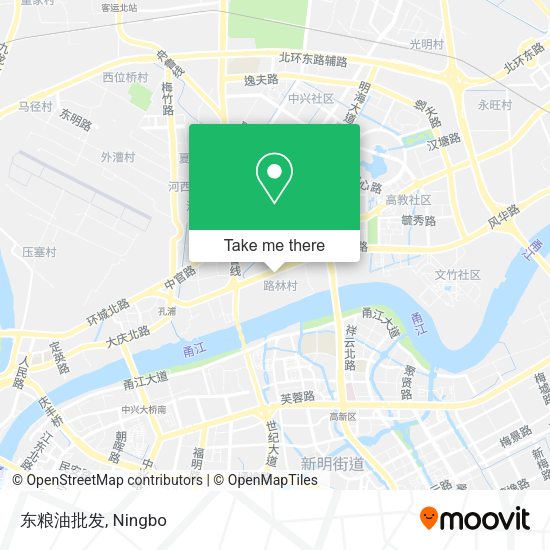 东粮油批发 map