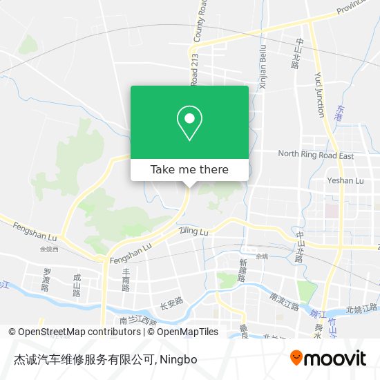 杰诚汽车维修服务有限公可 map