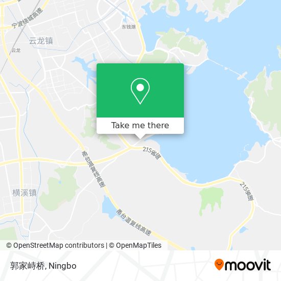 郭家峙桥 map