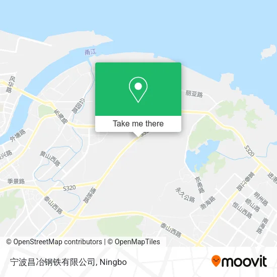 宁波昌冶钢铁有限公司 map