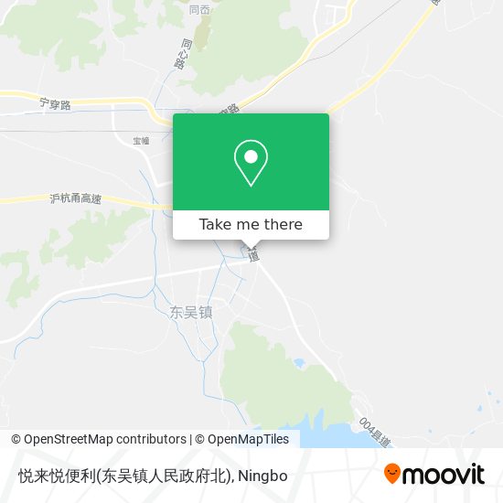 悦来悦便利(东吴镇人民政府北) map