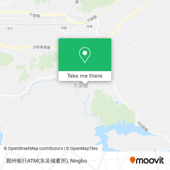 鄞州银行ATM(东吴储蓄所) map