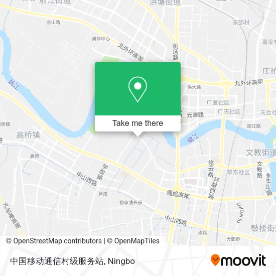 中国移动通信村级服务站 map