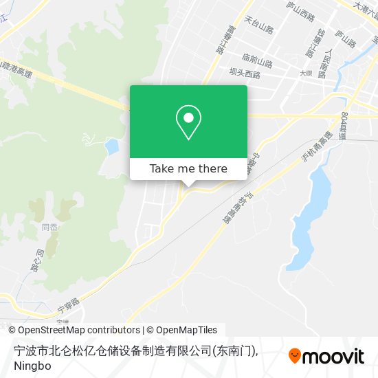 宁波市北仑松亿仓储设备制造有限公司(东南门) map