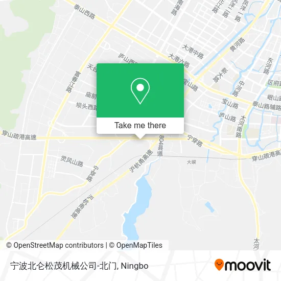 宁波北仑松茂机械公司-北门 map