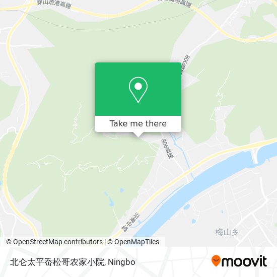 北仑太平岙松哥农家小院 map