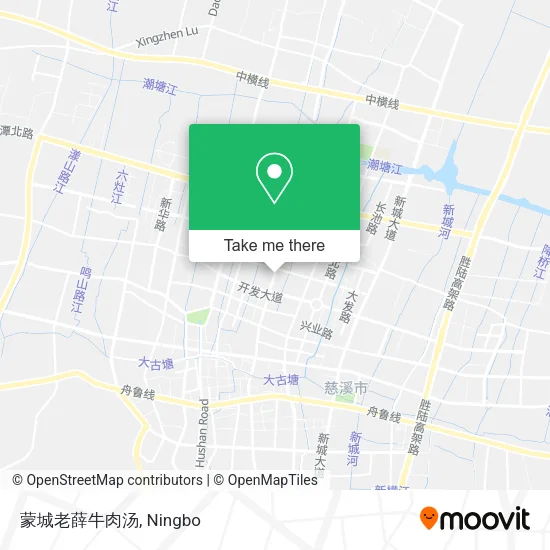 蒙城老薛牛肉汤 map