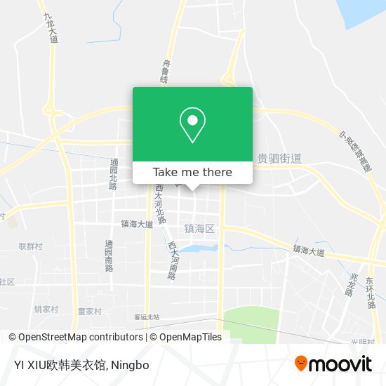 YI XIU欧韩美衣馆 map
