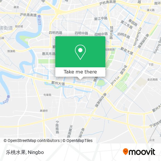 乐桃水果 map