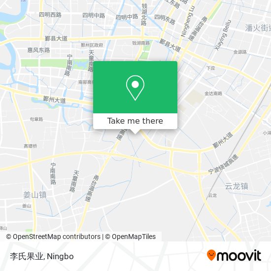 李氏果业 map