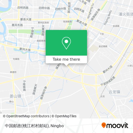 中国邮政(桃江村村邮站) map