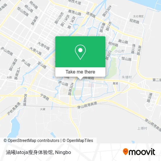 涵曦latoja瘦身体验馆 map