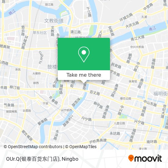 OUr.Q(银泰百货东门店) map